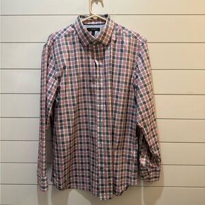 Banana Republic Multicolor Plaid Button-Down Shirt